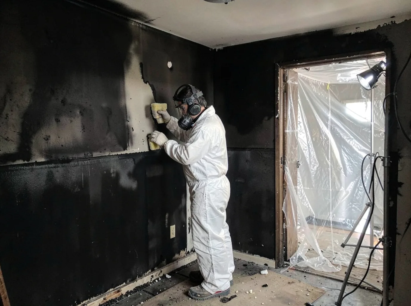 Fire Damage Restoration company in Bigler, PA